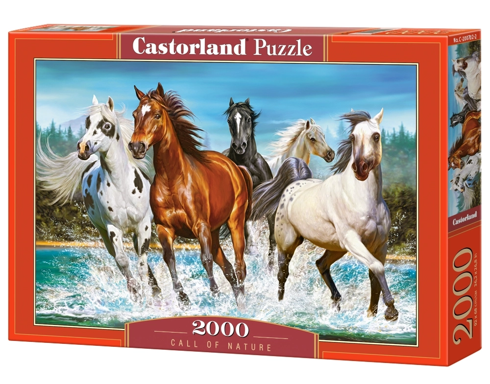 Puzzle 2000 Piezas | Llamada de la Naturaleza Castorland