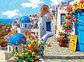 Puzzle 2000 Piezas | Primavera en Santorini - Miniatura 2