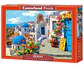 Puzzle 2000 Piezas | Primavera en Santorini - Miniatura 1