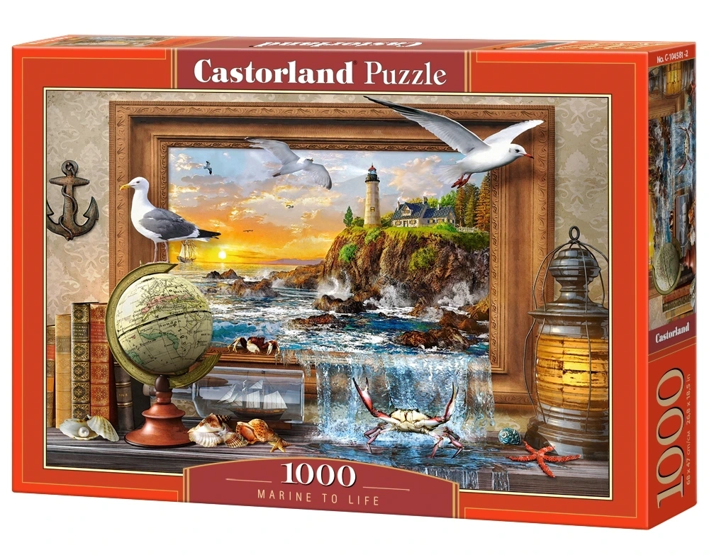 Puzzle 1000 Piezas | Vida Marina Castorland