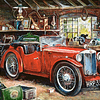 Puzzle 1000 Piezas | Garage Vintage Castorland