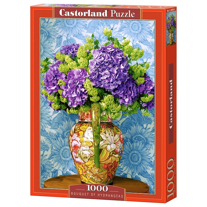 Puzzle 1000 Piezas | Ramo de Hortensias Castorland 1