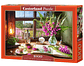 Puzzle 1000 Piezas | Naturaleza Muerta con Bocas de Dragón Violetas Castorland - Miniatura 1