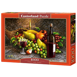 Puzzle 1000 Piezas | Fruta y Vino Castorland