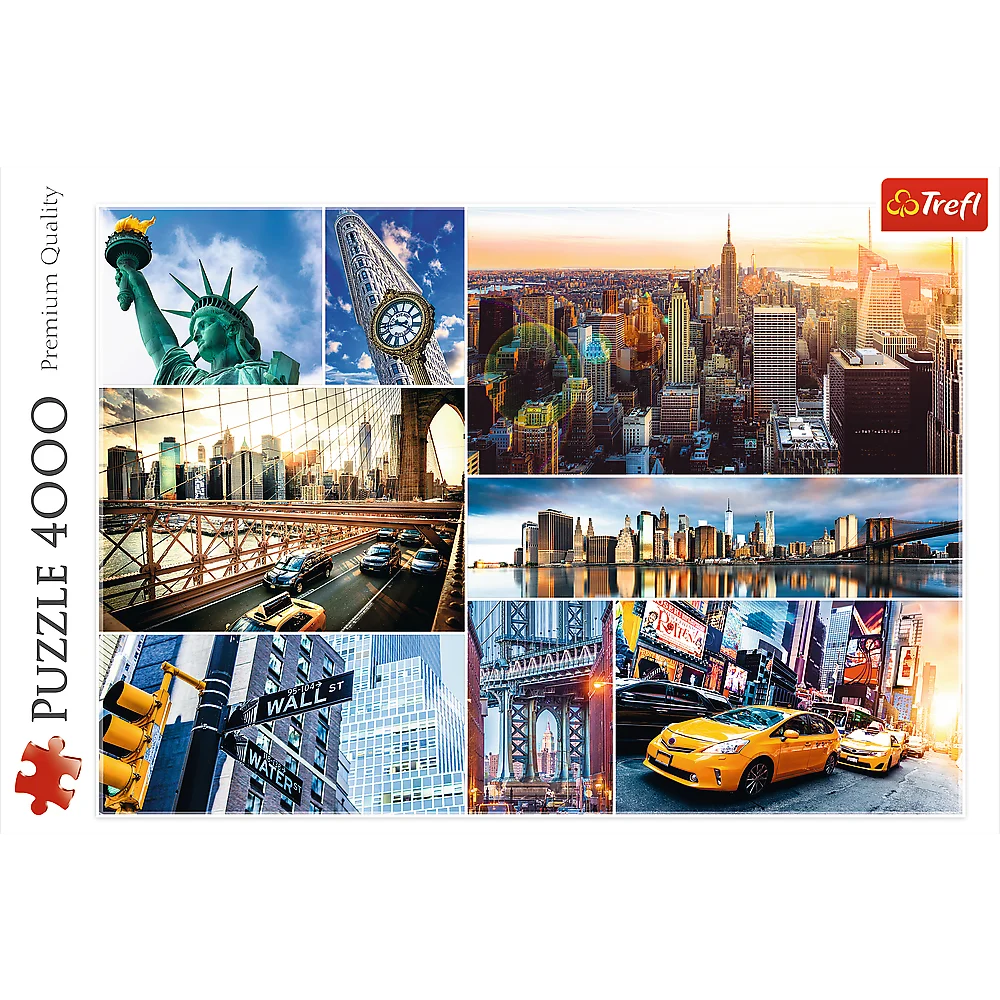 Puzzle 4000 Piezas | Collage de Nueva York Trefl