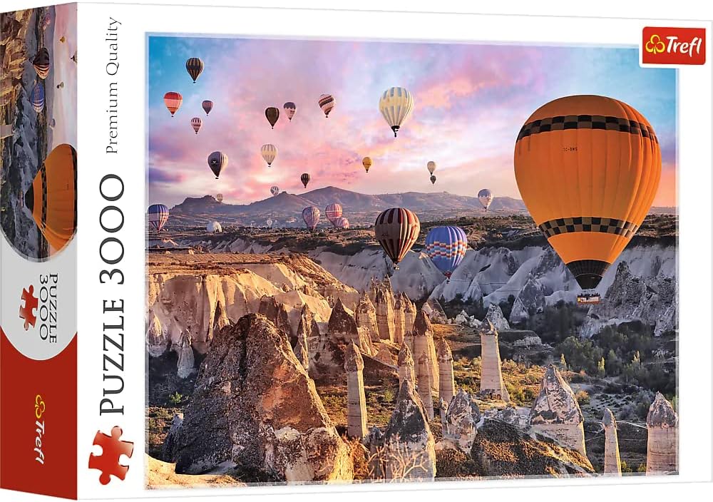 Puzzle 3000 Piezas | Globos en Cappadocia Trefl