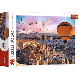 Puzzle 3000 Piezas | Globos en Cappadocia Trefl