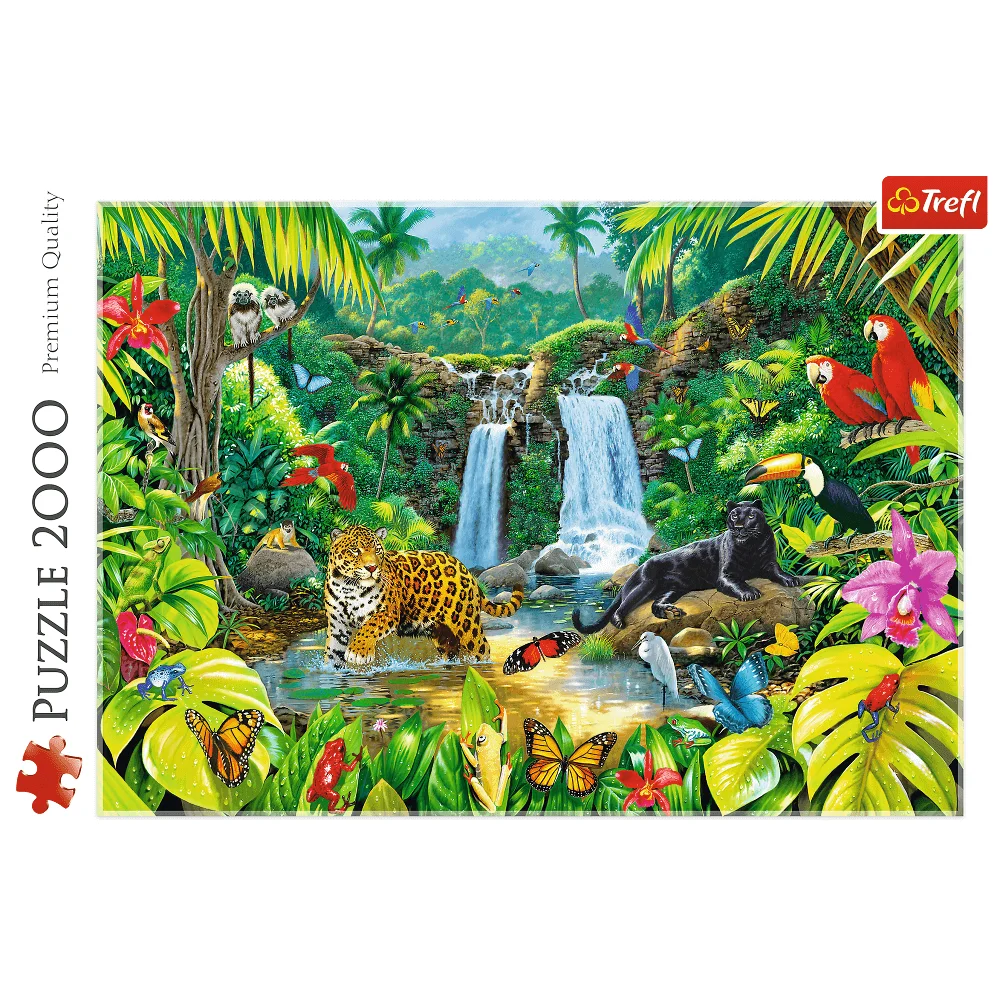 Puzzle 2000 Piezas | Bosque Tropical Trefl