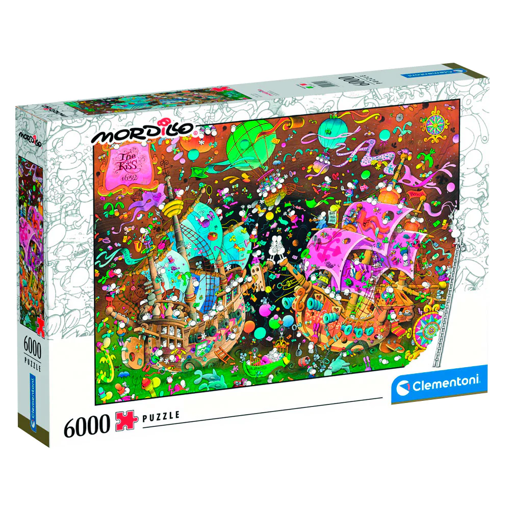 Puzzle 6000 Piezas | Mordillo, El Beso Clementoni