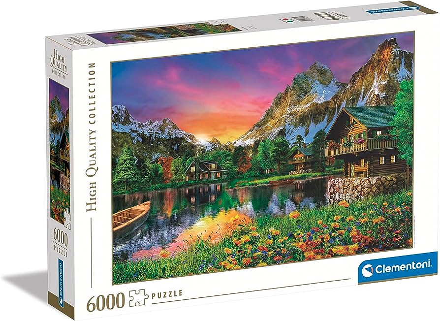 Puzzle 6000 Piezas | Lago Alpino Clementoni