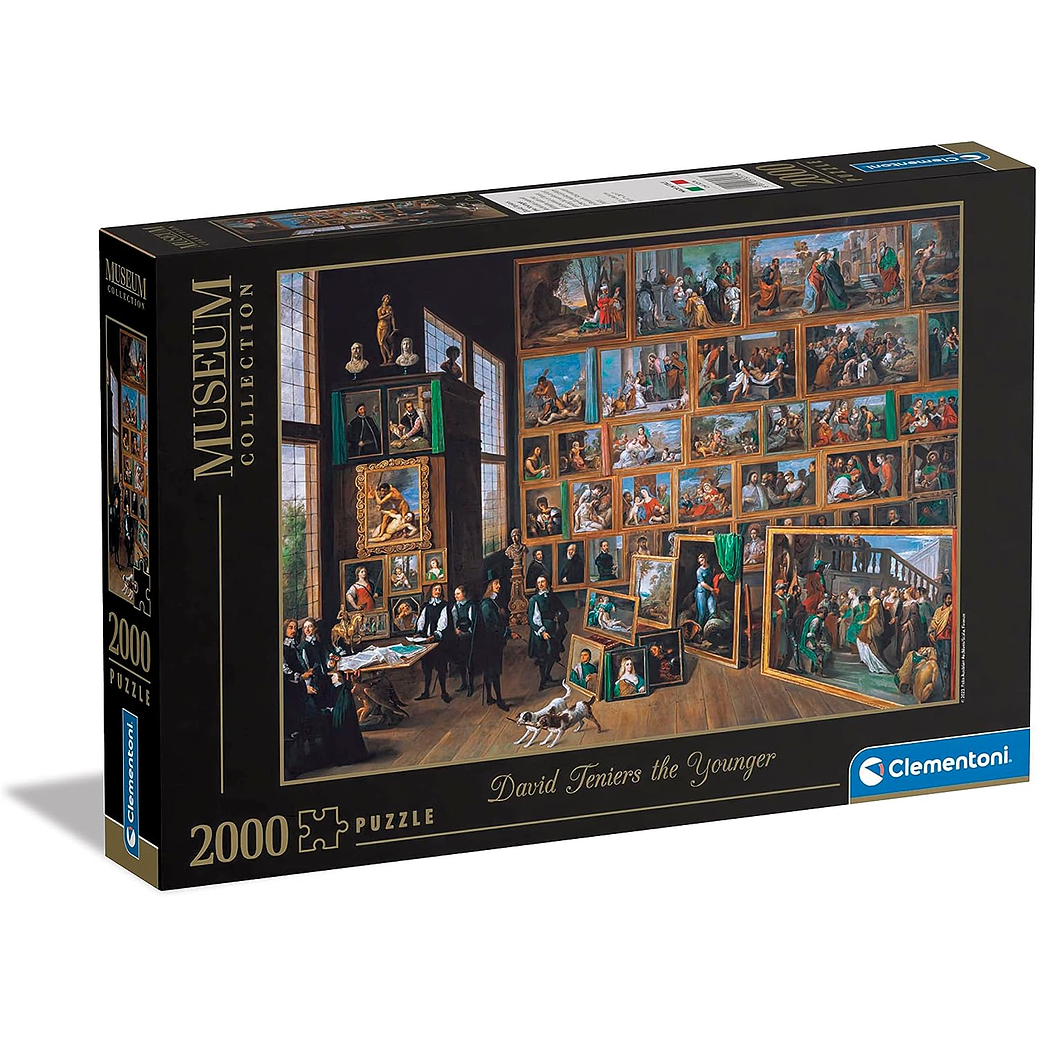 Puzzle 2000 Piezas | David Tenier's The Younger Clementoni 1