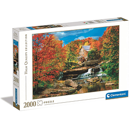 Puzzle 2000 Piezas | Molino en Glade Creek Clementoni