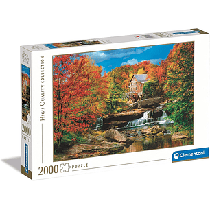 Puzzle 2000 Piezas | Molino en Glade Creek 