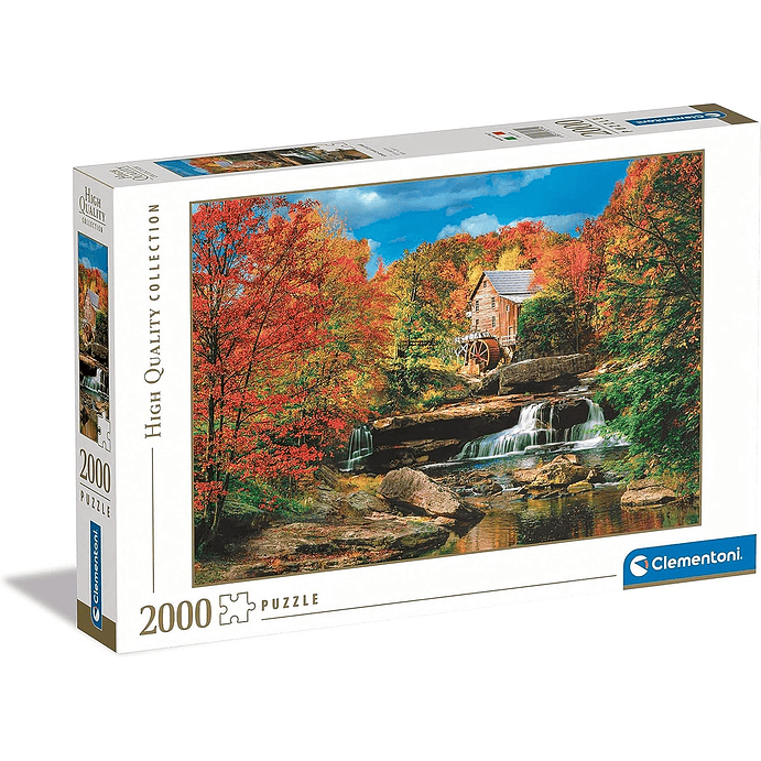 Puzzle 2000 Piezas | Molino en Glade Creek  1