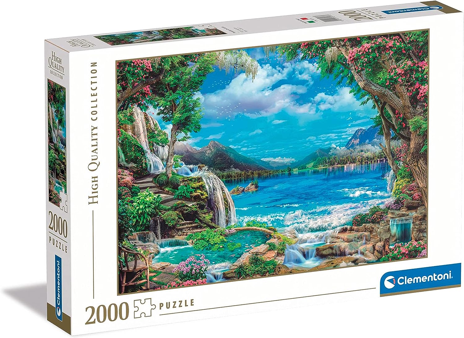 Puzzle 2000 Piezas | Paraíso en la Tierra Clementoni
