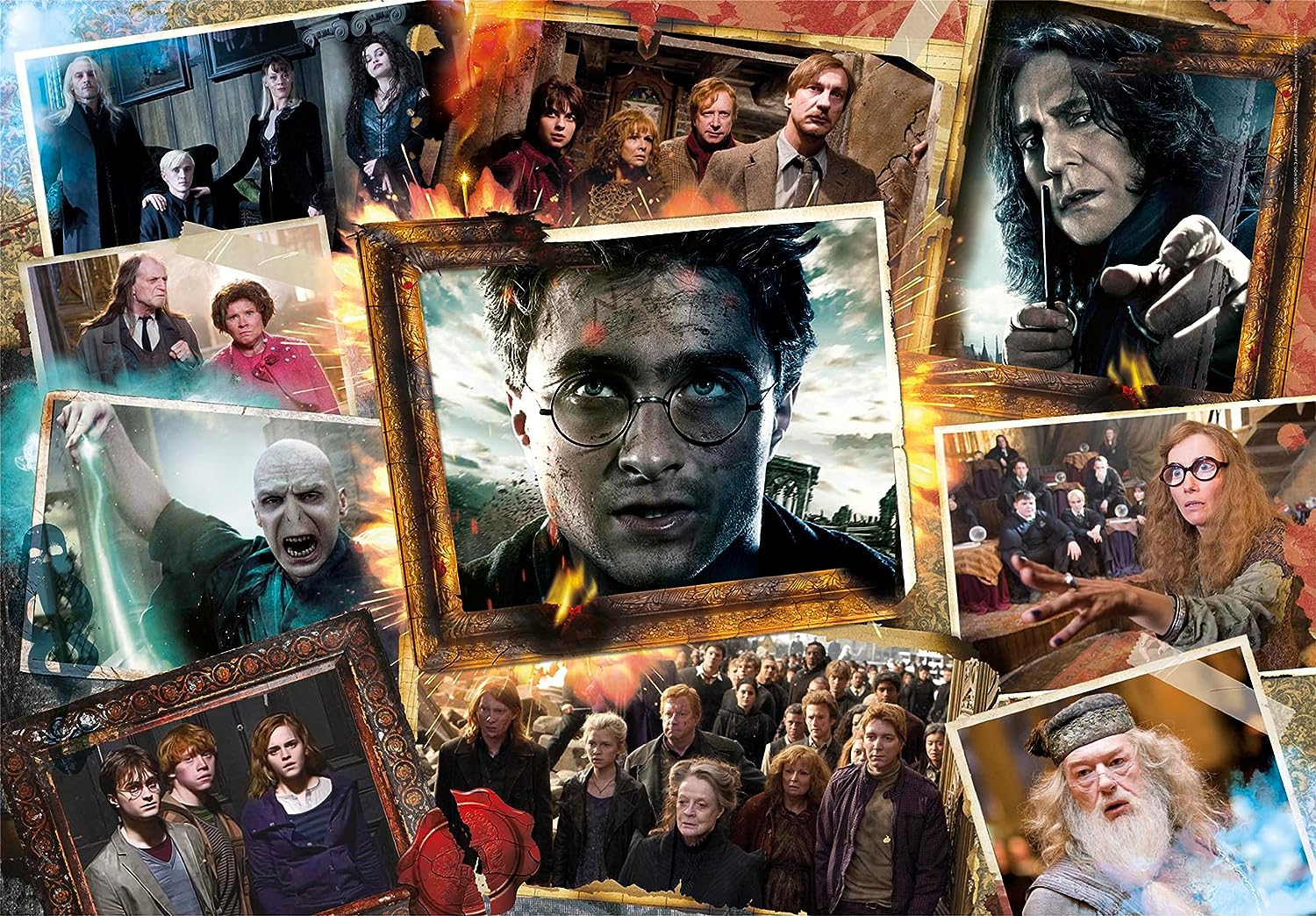 Puzzle 1500 Piezas | Harry Potter, Momentos Clementoni