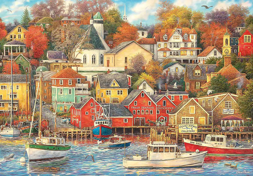 Puzzle 1500 Piezas | Buenos Tiempos en el Muelle 2