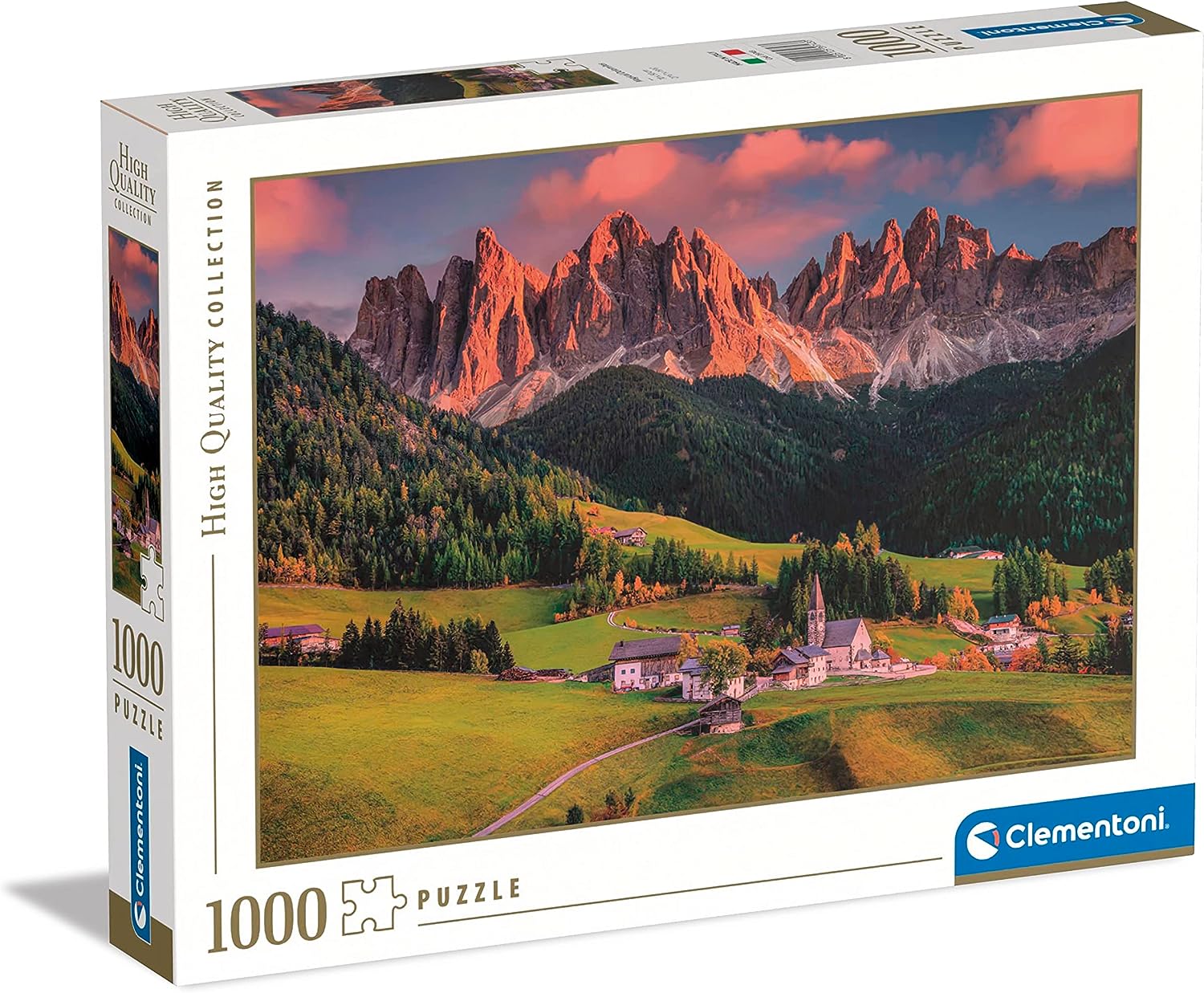 Puzzle 1000 Piezas | Dolomitas Mágicas Clementoni