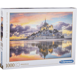 Puzzle 1000 Piezas | El Magnífico Mont Saint-Michel Clementoni