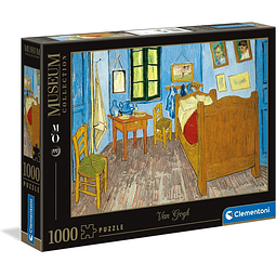 Puzzle 1000 Piezas | Van Gogh, Dormitorio en Arles Clementoni