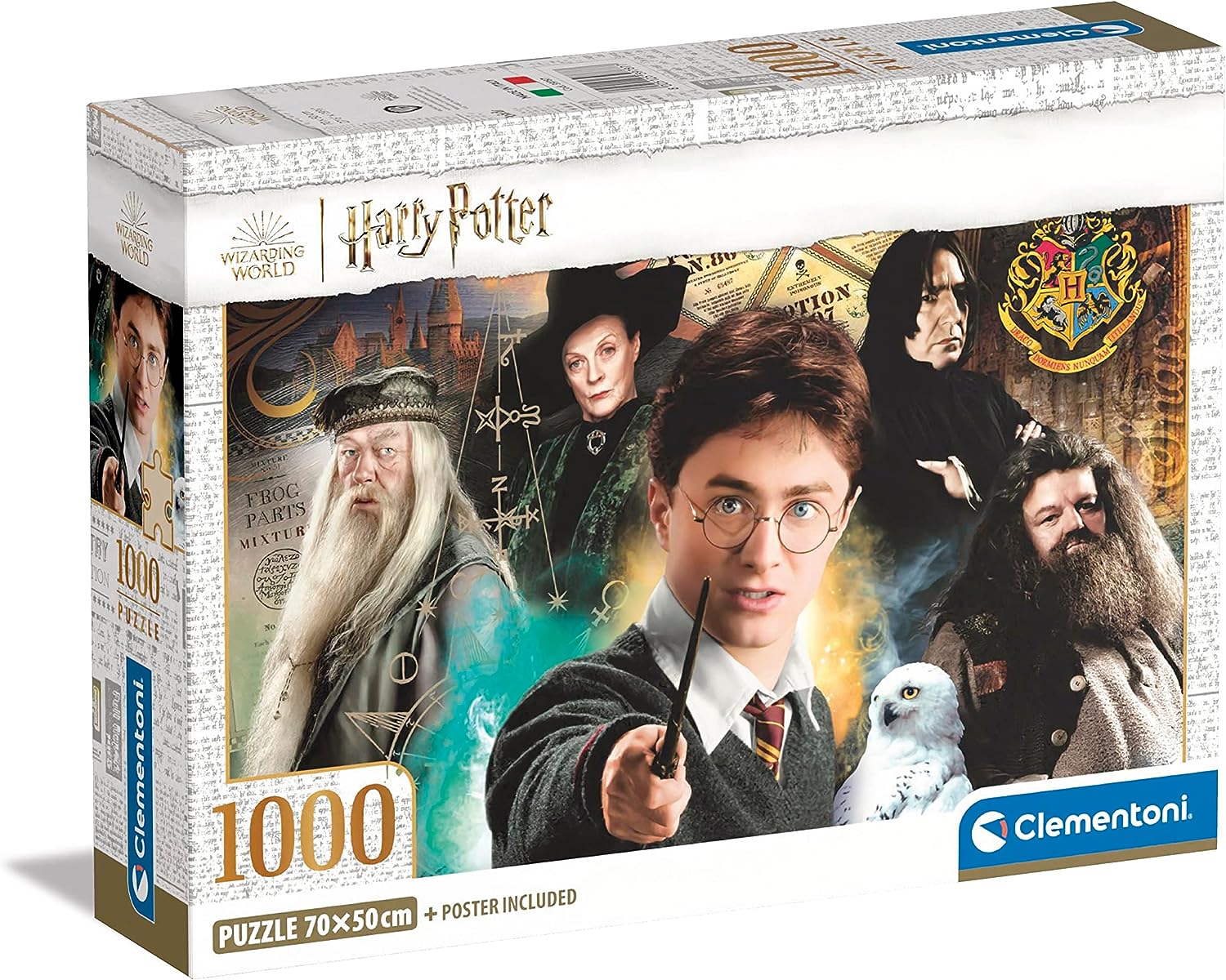 Puzzle 1000 Piezas | Harry Potter, Maestros de Magia Clementoni