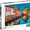 Puzzle 500 Piezas | Strastbourg Old Town Clementoni