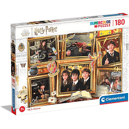 Puzzle 180 Piezas | Harry Potter, Hermione y Ron Clementoni