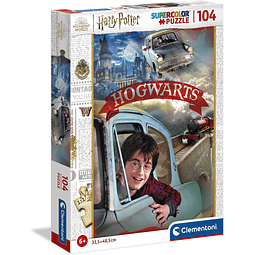 Puzzle 104 Piezas | Harry Potter, Camino a Hogwarts Clementoni