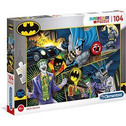 Puzzle 104 Piezas | Batman vs Joker Clementoni