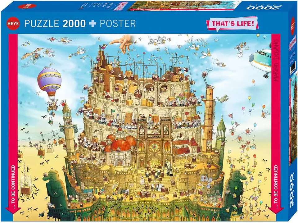Puzzle 2000 Piezas | That's Life High Above 1