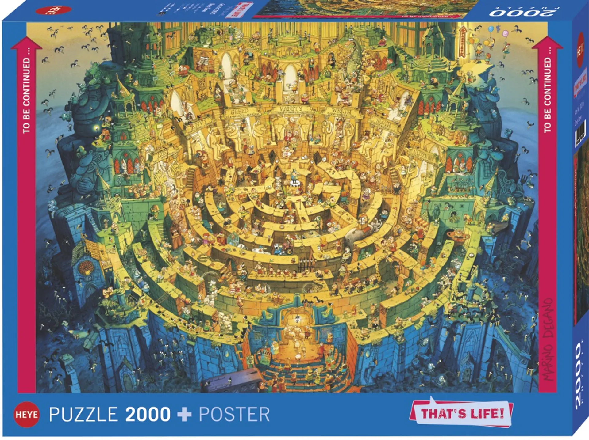 Puzzle 2000 Piezas | That's Life Deep Down 1