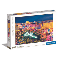Puzzle 6000 Piezas | Las Vegas Clementoni