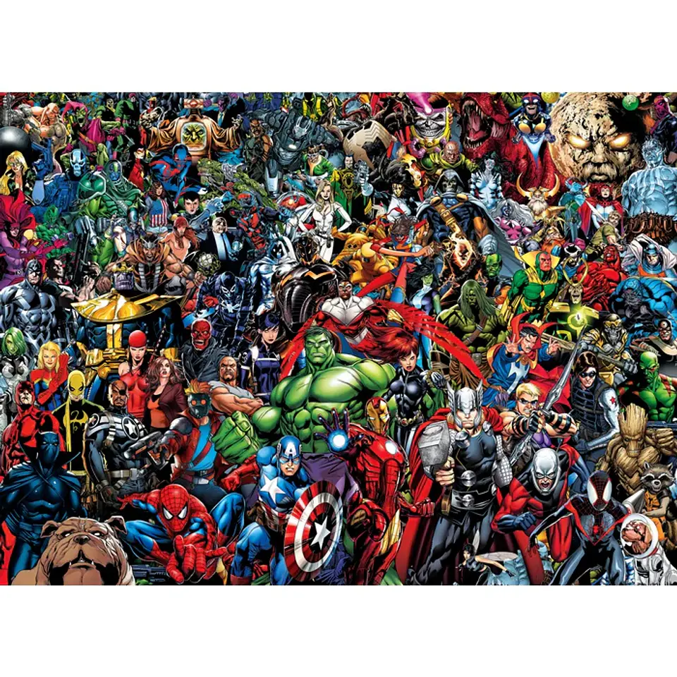 Puzzle 1000 Piezas | Marvel Impossible 2