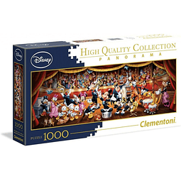Puzzle 1000 Piezas Panorámico | Disney Orquesta Clementoni