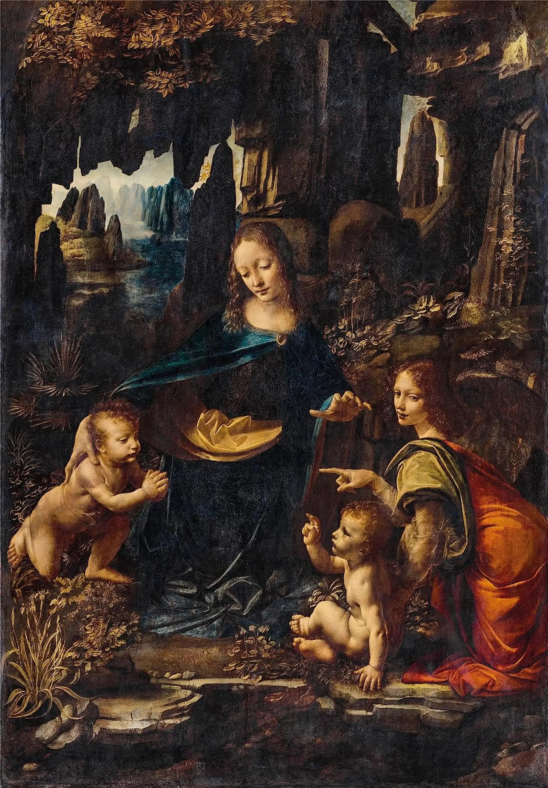 Puzzle 1000 Piezas | Virgen de las Rocas Clementoni 2