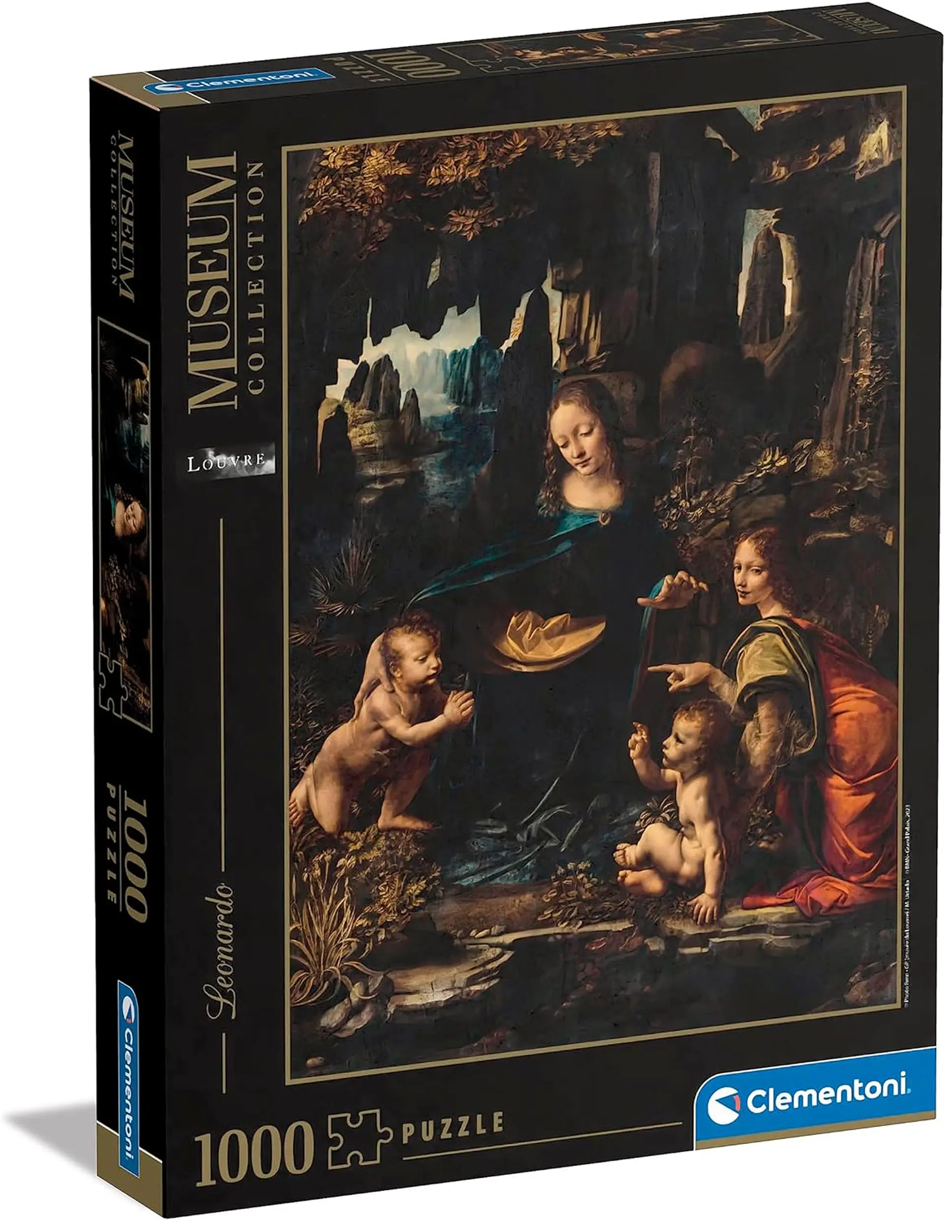 Puzzle 1000 Piezas | Virgen de las Rocas Clementoni 1