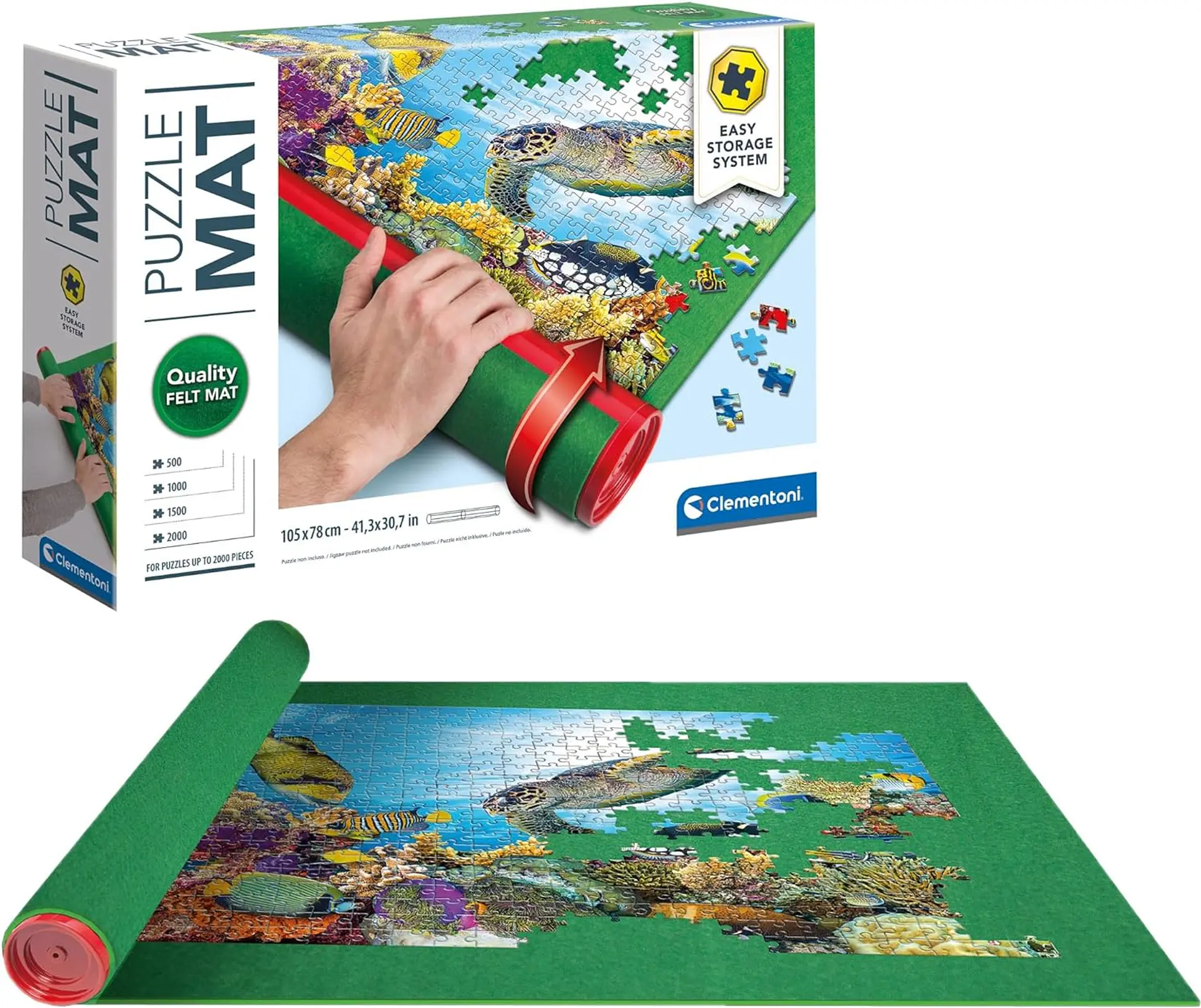 Alfombra para Puzzles | Accesorio Puzzles Clementoni 1