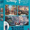 Puzzle (3 en 1) 550, 750, 700 Piezas + Pegamento | Disney Multipack (B) Ceaco