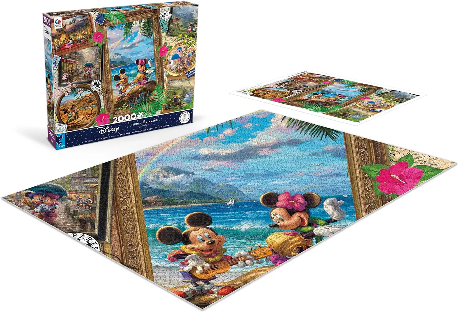 Puzzle 2000 Piezas | Disney Aventuras de Mickey y Minnie 4
