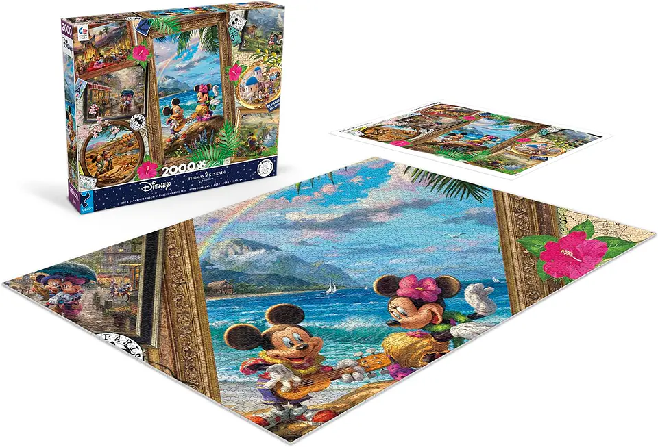 Puzzle 2000 Piezas | Disney Aventuras de Mickey y Minnie 4