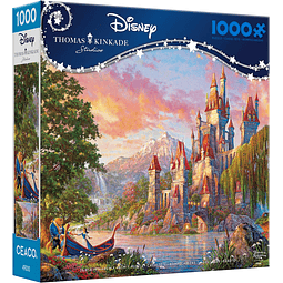 Puzzle 1000 Piezas | Disney La Bella y La Bestia Paseo al Atardecer Ceaco 
