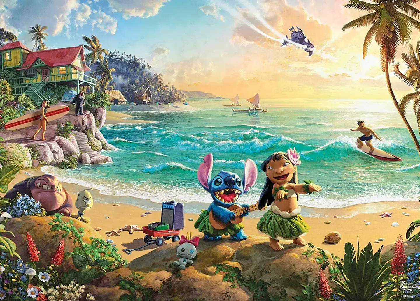 Puzzle 1000 Piezas | Disney, Stitch Ceaco 2