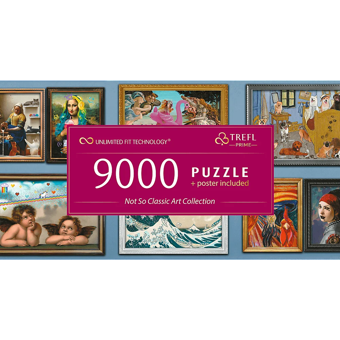 Puzzle 9000 Piezas | Colección de Arte No Tan Clásica (UFT) Trefl 3