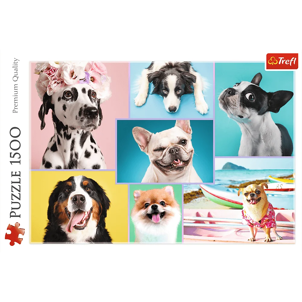 Puzzle 1500 Piezas | Perros Lindos Trefl