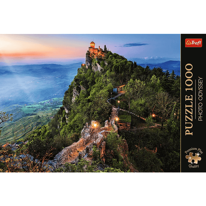 Puzzle 1000 Piezas | Torre Cesta, San Marino Trefl 3