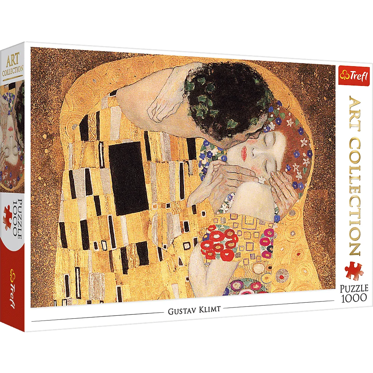 Puzzle 1000 Piezas | El Beso, Gustav Klimt Trefl 1