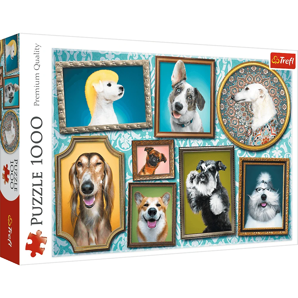 Puzzle 1000 Piezas | Galeria de Perritos Trefl