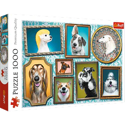 Comprar Puzzle Trefl Perros En El Jardín De 1000 Piezas - TREFL-10556
