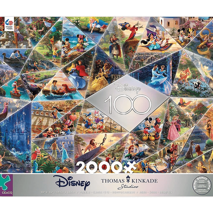 Puzzle 2000 Piezas | Disney 100 Años 3