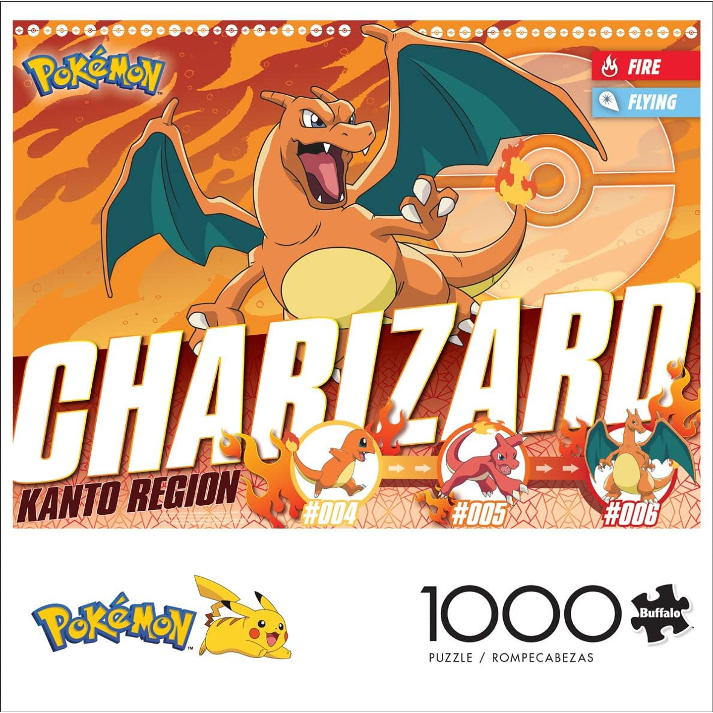 Puzzle 1000 piezas | Pokémon Charizard 3